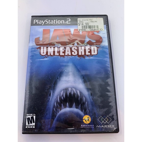 Jaws Unleashed (Sony PlayStation 2, 2006) PS2 video game - Picture 1 of 3